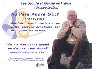 Plaque commémorative